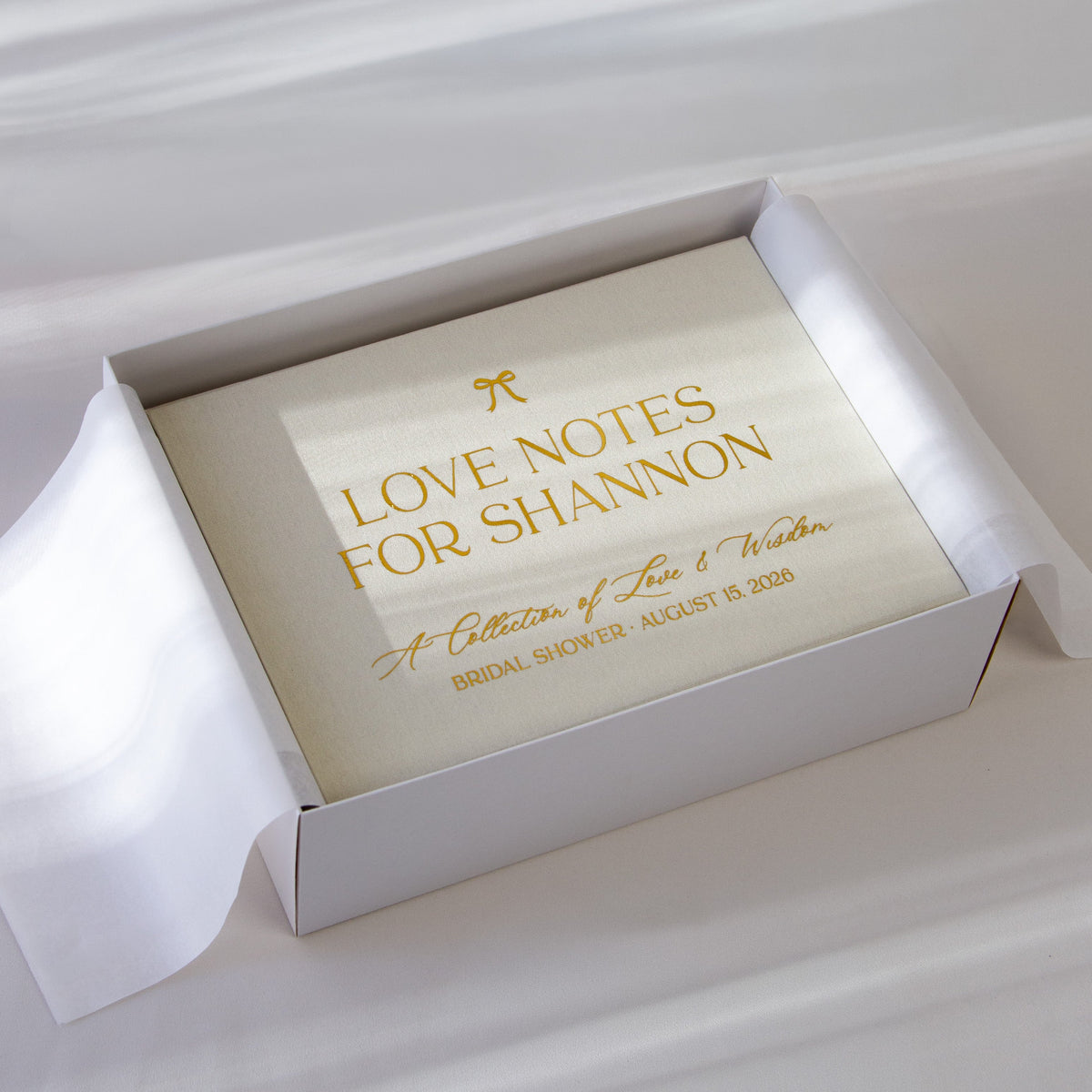 Letters to the Bride Book as a Bridal Shower Gift — How to Organise It Perfectly