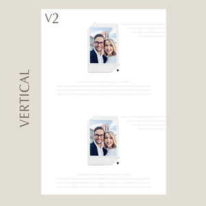 Dusty Sky Blue + Real Gold | Guest Book