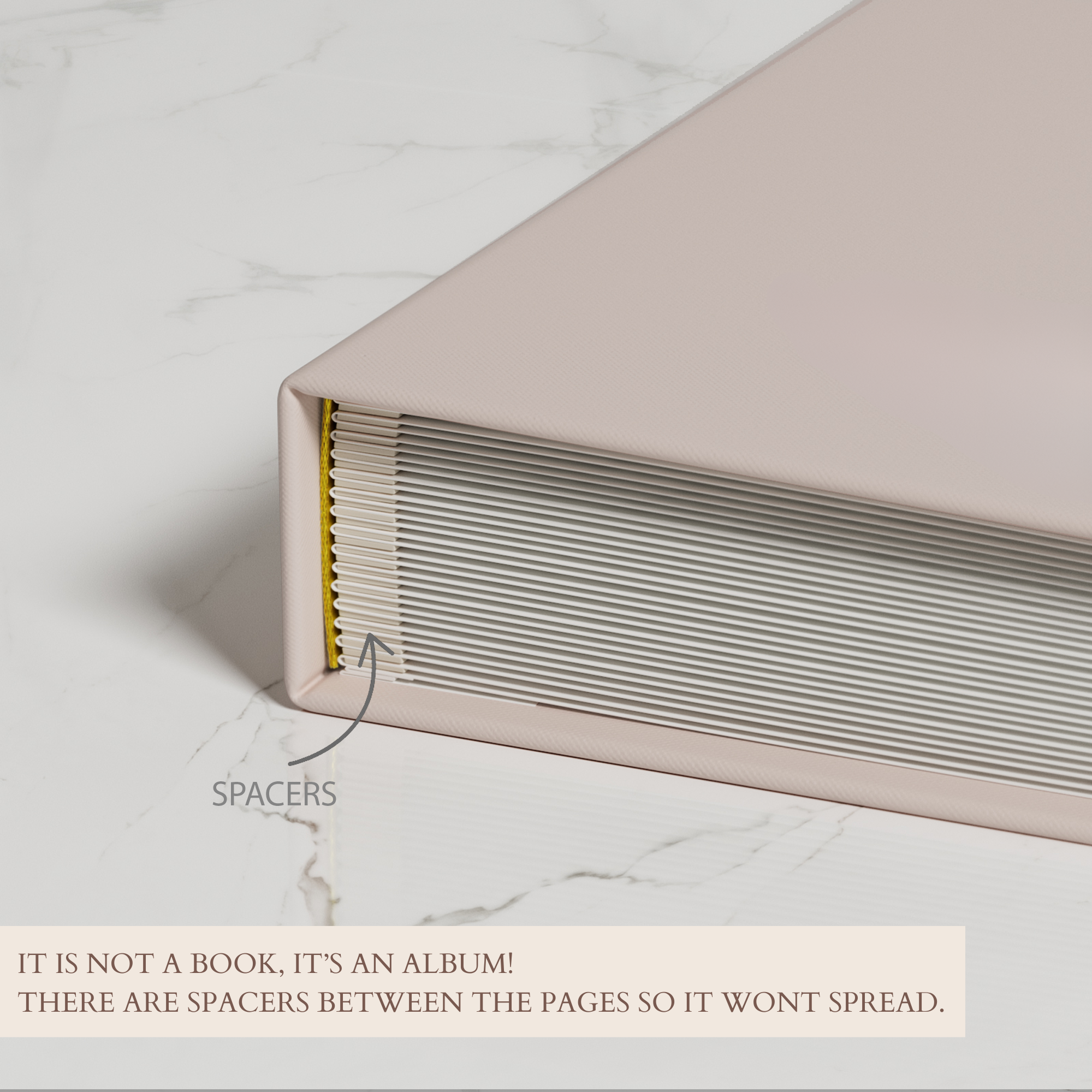 Black Pages + Black Cover + Real Gold | Guest Book