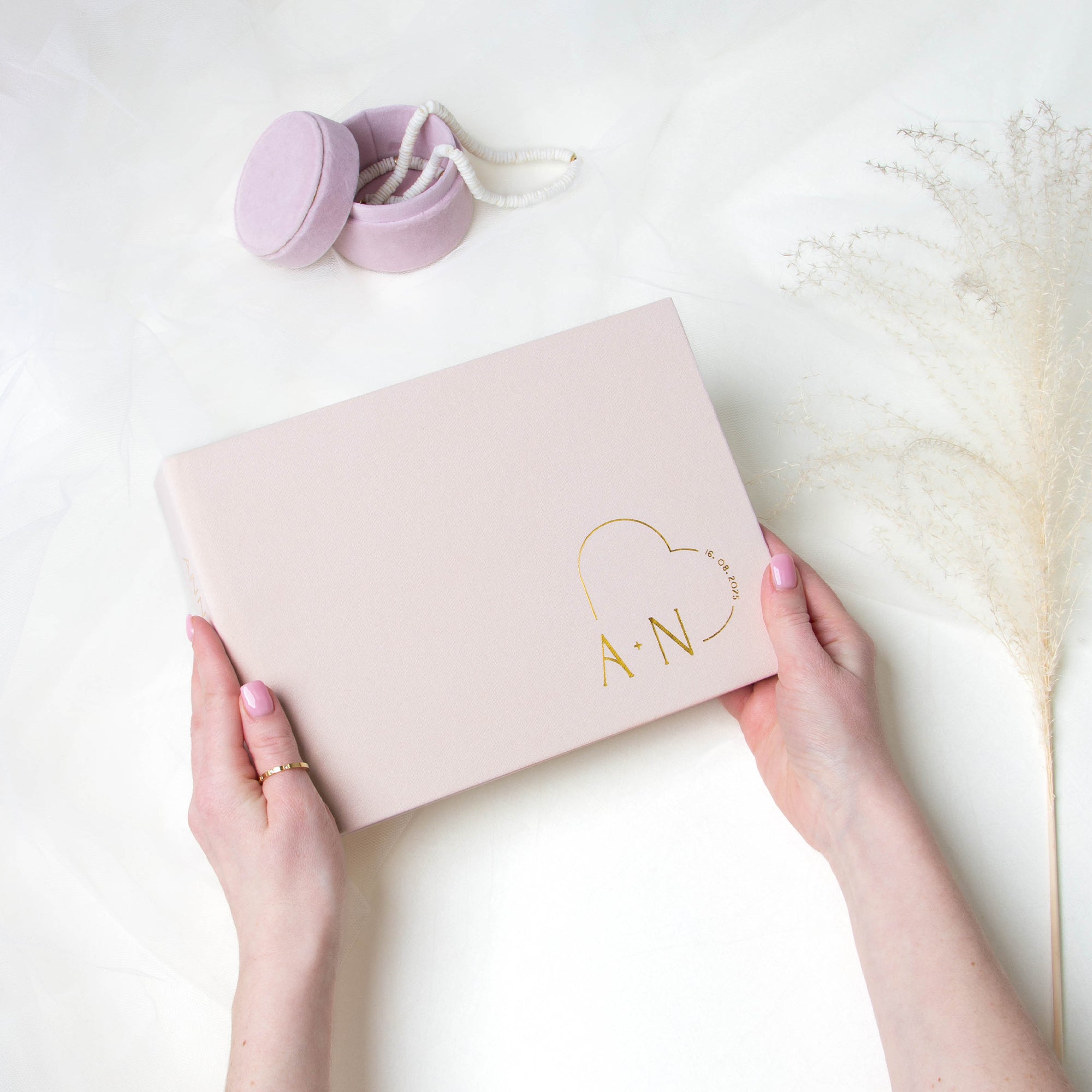Cream + Real Gold | Guest Book