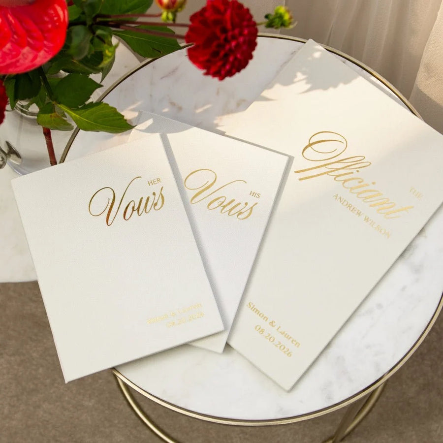 Vows & Other Booklets