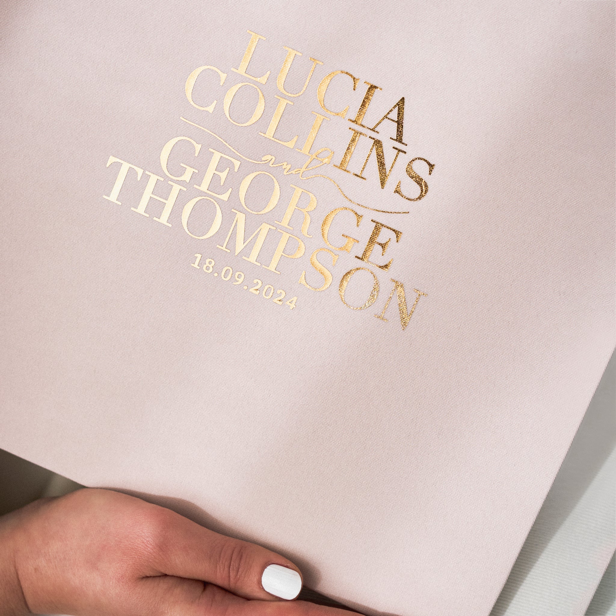 Cream + Real Gold | Guest Book