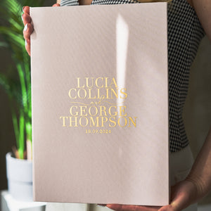 Cream + Real Gold | Guest Book