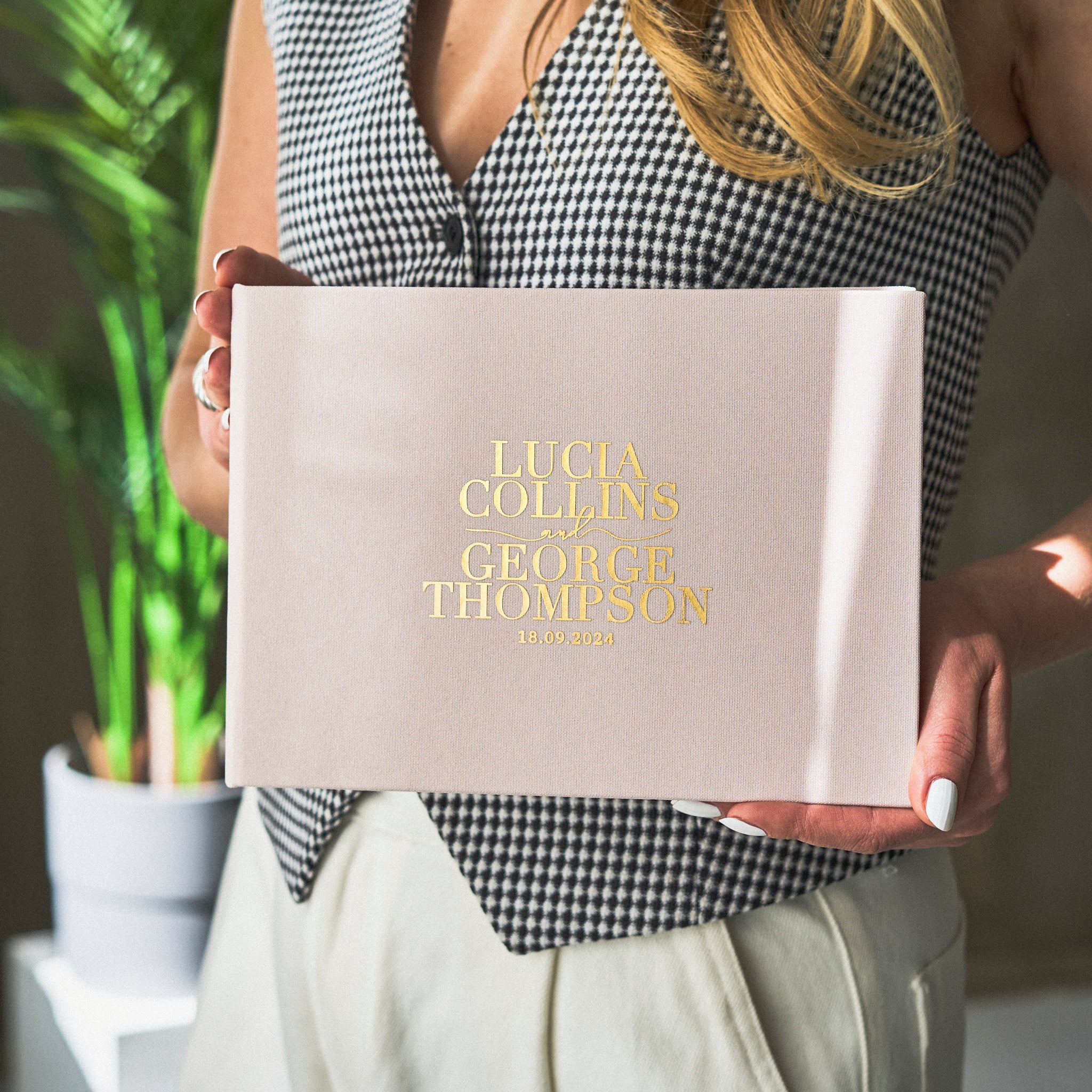 Cream + Real Gold | Guest Book