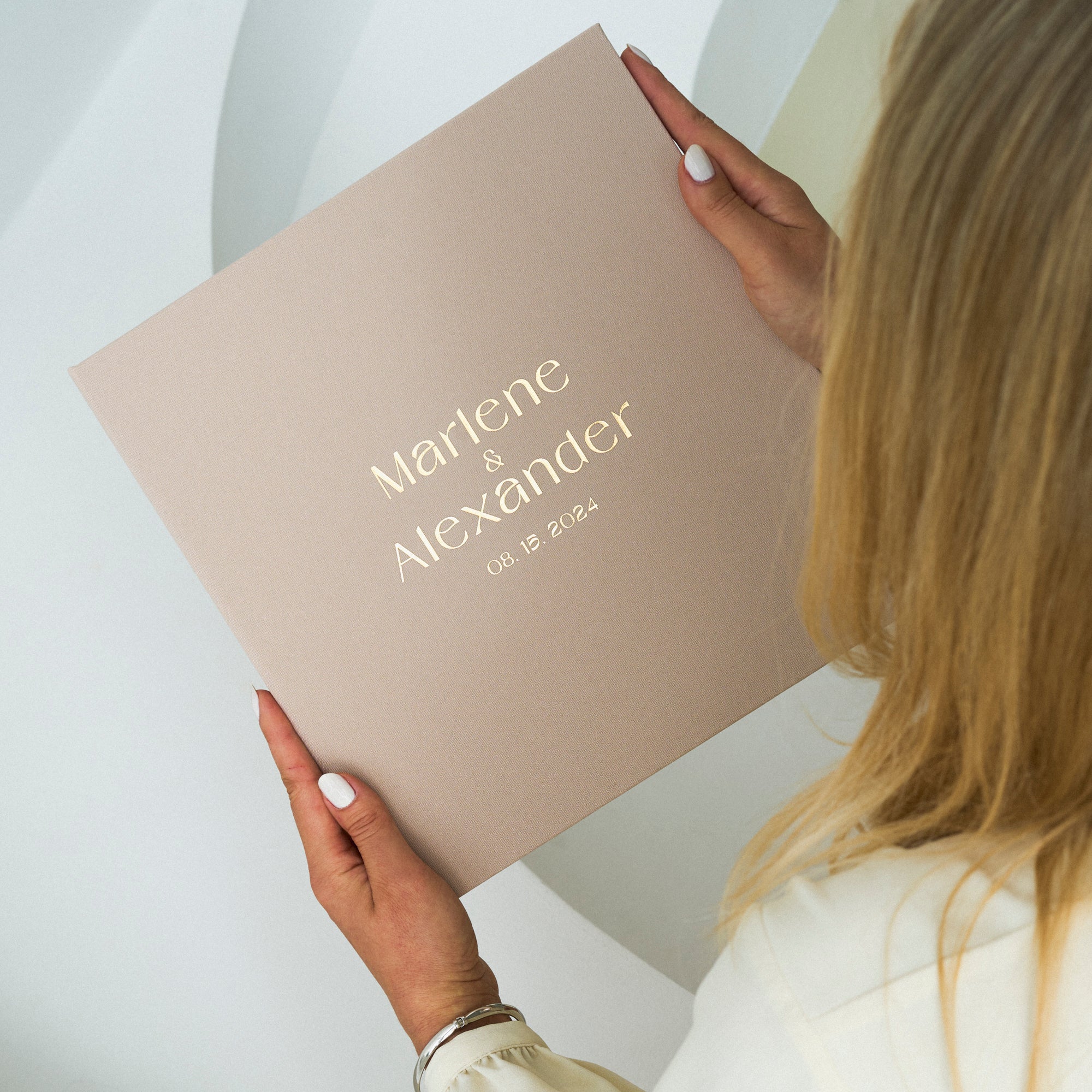 Sand + Real Gold | Guest Book