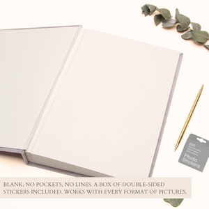 Silky White + Real Gold | Guest Book