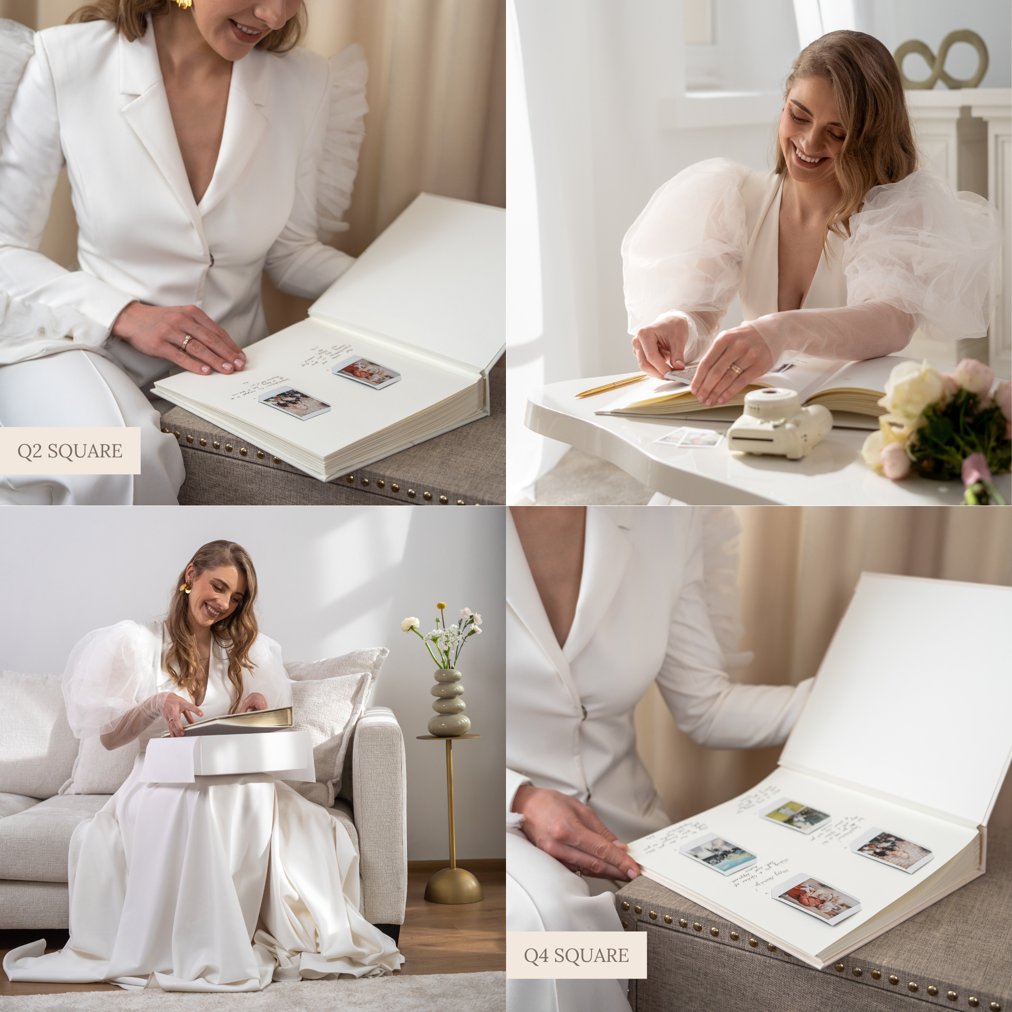 Cream + Real Gold  | Guest Book