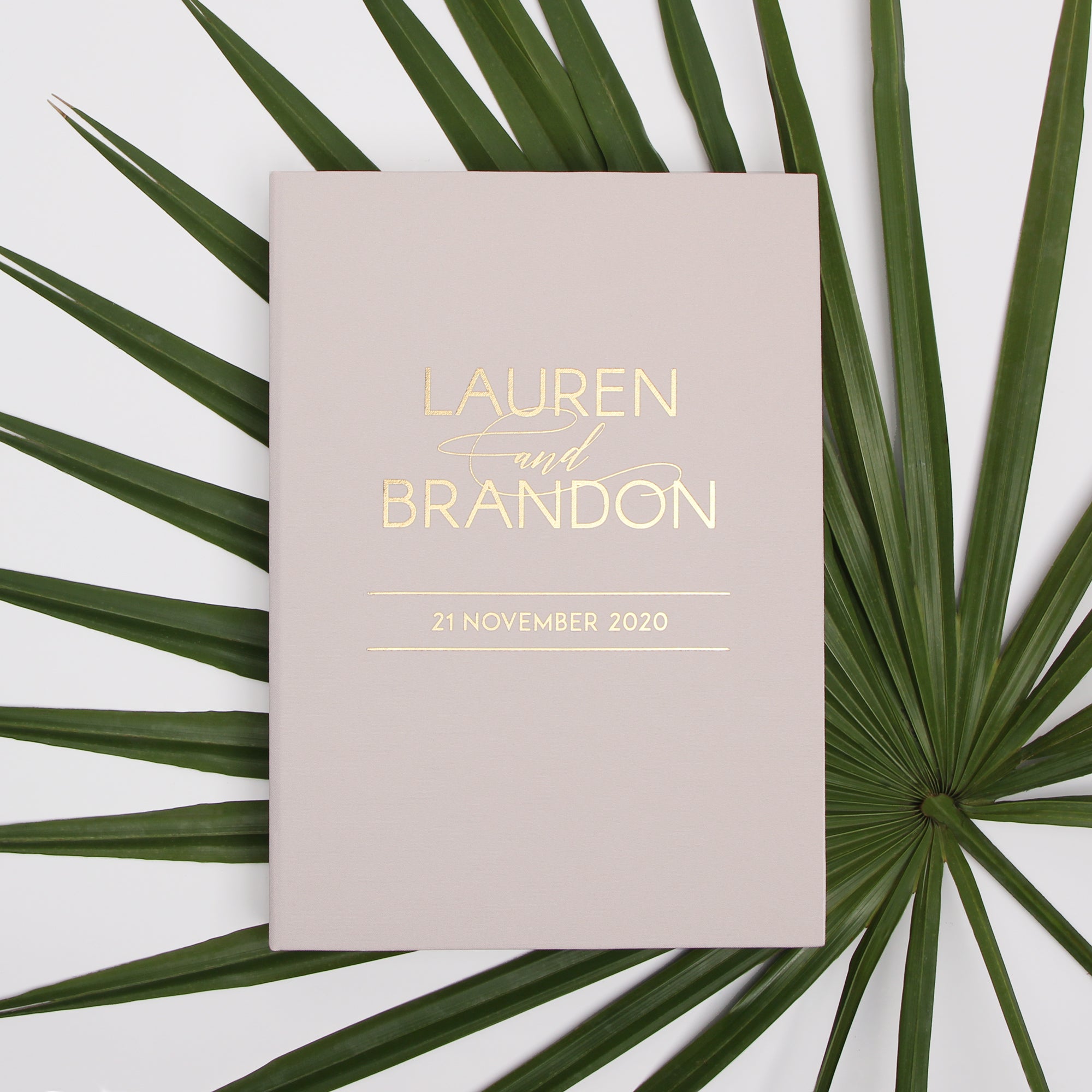 Cream + Real Gold  | Guest Book